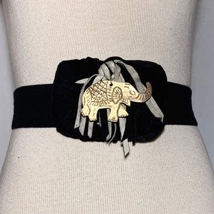 OS Vintage Elephant ChunkyStretch Statement Belt